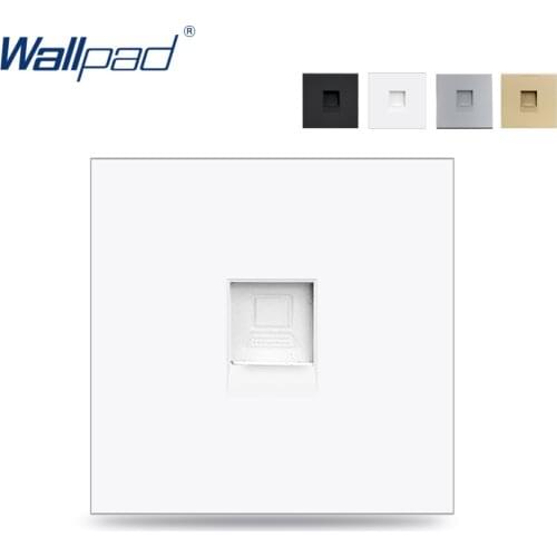 Wallpad Data Net Computer Socket RJ45 Wall Outlet Function Key For Module only 52*52mm