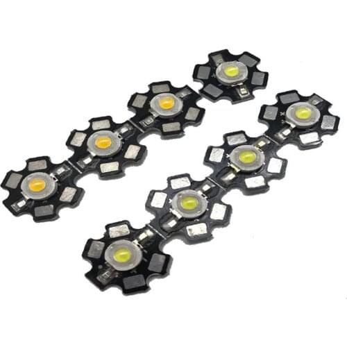 1-3w Led Diodes LED Chip PCB Board Aluminium Base Plate High Power White Warm Chip for 1W 3W Single Color LED Beads