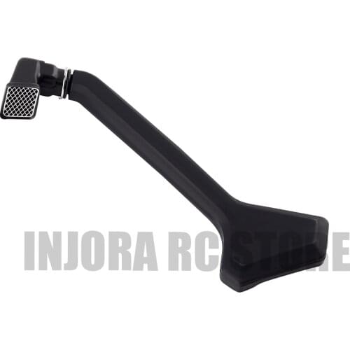 1PCS RC Crawler Black Soft Rubber Snorkel for 1:10 Scale Axial SCX10 II 90046 90047 Car Shell Parts