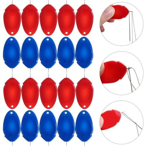 10pcs Needle Threader Hand Machine Sewing Stitch Insertion Tool For Sew Easy Automatic Sliver Bow Wire Needle Threader