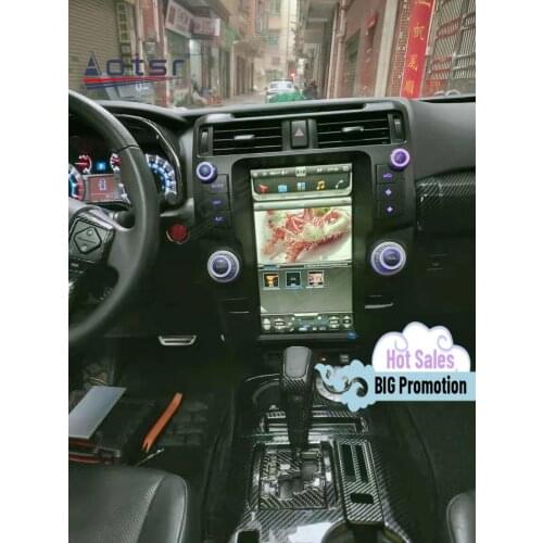 13.6 Inch Tesla Screen Android 10 Player For TOYOTA 4 Runner 2009 2010 2011 2012 2013 2014 2015-2019 GPS Stereo Radio Head Unit