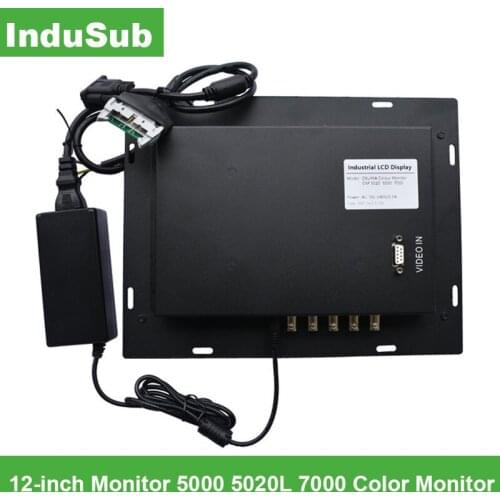 5000 5020L 12-inch Compatible LCD display replace CRT CNC 7000 Color Monitor Replacement