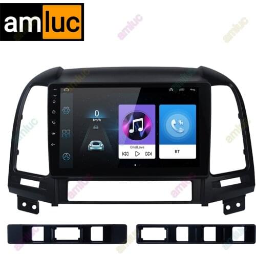 Android 10.0 Car Radio For Hyundai Santa Fe 2 2006 2007 2008 2009 2010 2011 2012 Multimedia Player GPS Navigation 2 din WIFI DVD