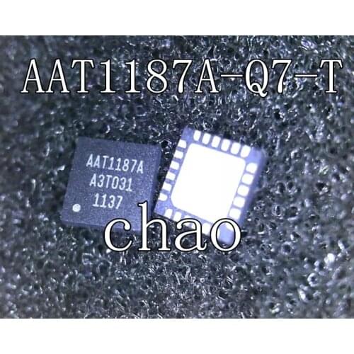 Free shipping 10pcs/lot AAT1187 AAT1187A AAT1187A-Q7-T qfn24 new