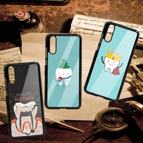Wisdom Teeth Dentist Tooth Phone Case PC For Samsung galaxy note S 8 9 20 10 e lite 2019 plus pro ultra