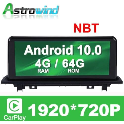 For BMW X1 F48 Android GPS Navigation Android 10.0 System Media Stereo Radio For BMW X1 F48 2016 2017 with NBT System