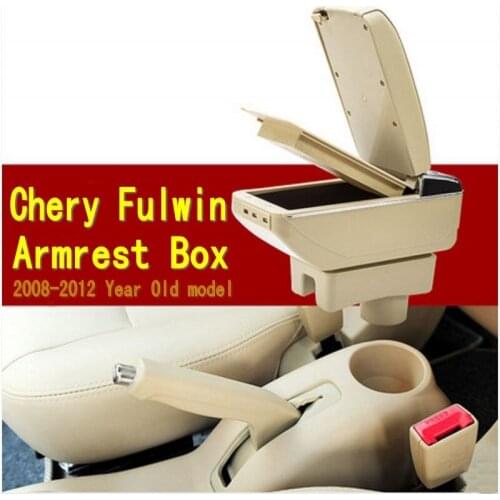 For Chery A13 Very Celer fulwin armrest box central Store content Storage box