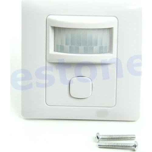 IR Infrared Motion Sensor Automatic Light Lamp Switch 200V-250V AC New L22