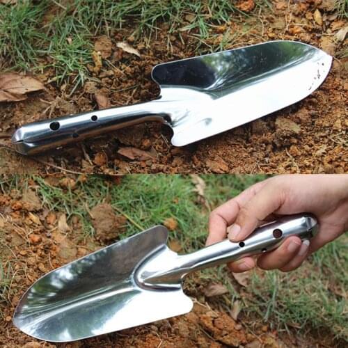 Stainless Steel Garden Trowel Potting Soil Scoop Hand Shovel Tool Soil Diggers for Gardening Planting Seedlings Tool