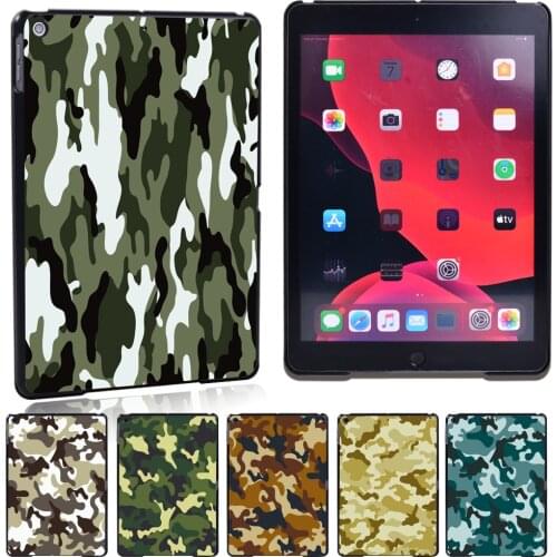 Camouflage Series Anti-fall Hard Tablet Case for Apple IPad Mini1/2/3/4/5/iPad2/3/4/iPad (5/6/7/8th Gen)/Air/Air 2/Air 3/Pro