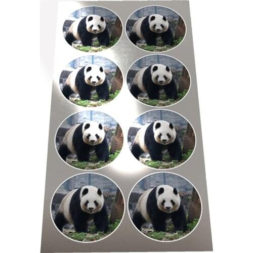 Hot foil style)Custom Brand Logo Gold Foil Printed Adhesive Paper Stickers