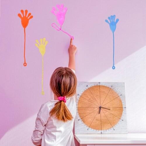 Sticky Hands Toys Wacky Funny Stretchy Sticky Hands Toy Kids Funny Sensory Toys Party Favors For Kids Birthday Gift