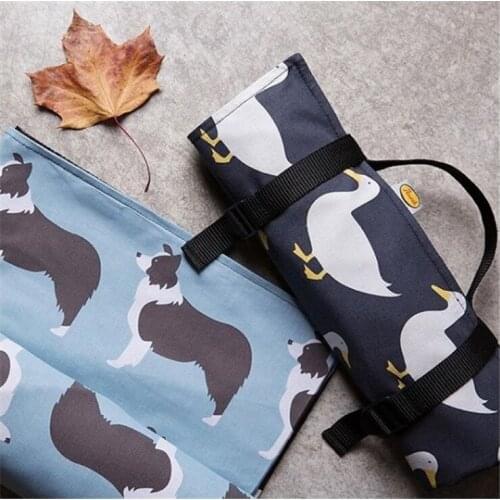 Cartoon manta picnic mat blanket ultra-light travel beach mat camping moisture-proof matesterilla portatil