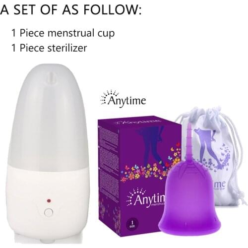 Silica Gel Menstrual Cup On Womens Hygiene Efficient and Reusable Lady Cup Small And Large Size than sanitary pads 1 piece oppo