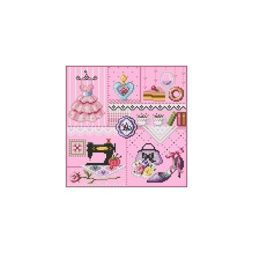 NN xiaoyi cotton self-matching cross stitch Cross stitch RS cotton comes with no prints SR-B78