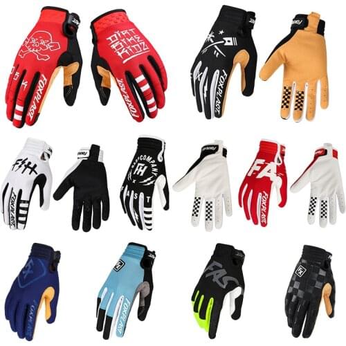 2020 New Man Women ATV MTB BMX Dirt Bike Motocross Gloves Outdoor Sports Riding Cycling Road Bike Gloves Mountain Bicycle Gloves