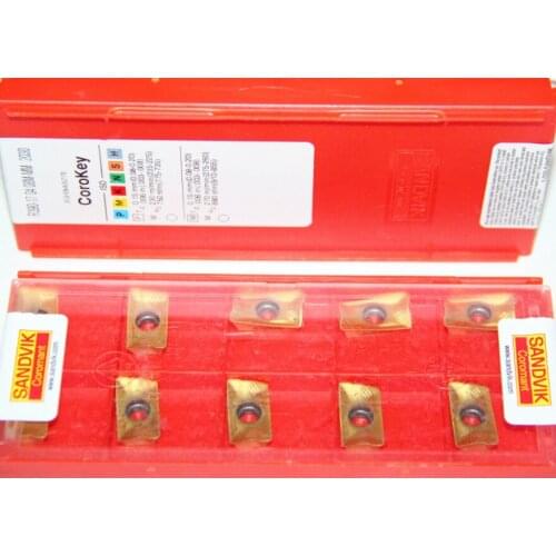 ORIGINAL 10PCS CARBIDE INSERT R390-170408M-MM2030