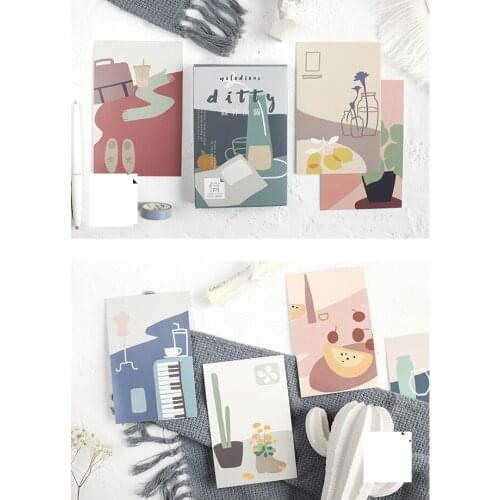 30pcs Draw Every Day Style Card As Party Invitation DIY Decoration Gift Card Message Card Postcard