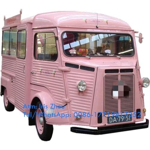 Great Food Truck Race Most Popular Coffee Bubble Tea Ice Cream Food Cart Vintage Catering Trailer Electric Vending Machine kiosk