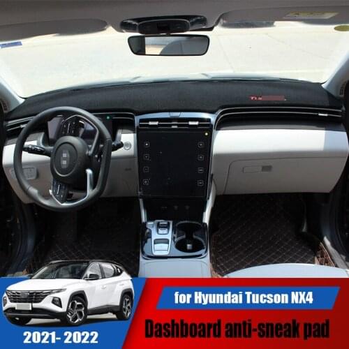 For Hyundai Tucson NX4 2021 2022 car front dashboard to avoid light and sun protection anti-skid pad decoration
