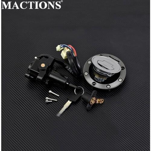 Motorcycle Ignition Switch Lock Fuel Gas Cap Cover Seat Lock Key Sets For Yamaha FZ09 2014-2016 FJ09 FZ07 2015-2016
