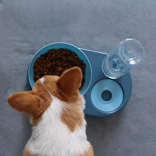 Practical Pet Automatic Feeder Cat Dog Food Dispenser Water Drinking Bowl Feeding Dispenser Pets Supplies