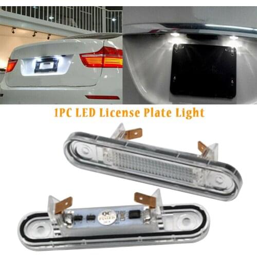 No Wire ABS Accessory High Performance Parking Easy Install Car Replacement LED License Plate Light For Mercedes W124 W201 W202