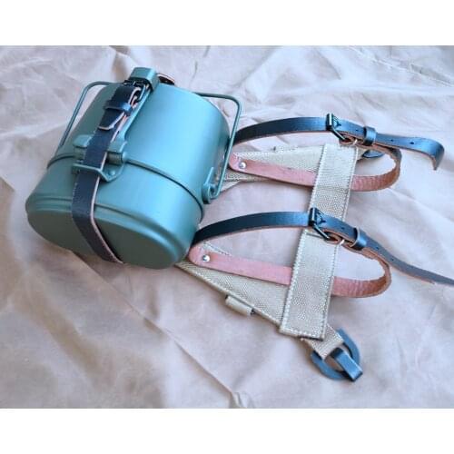 WWII WW2 GERMAN ARMY COMBAT LOAD BEARING SUSPENDER A-FRAME MESS TIN CANTEEN SOLDIER MILITARY WAR REENACTMENTS Field EQUIPMENT