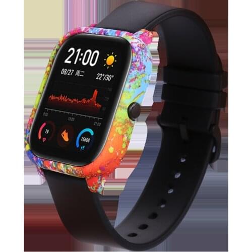 For Amazfit GTS protective case Hard PC protective case frame protective pad For Xiaomi Huami Amazfit GTS strap accessories
