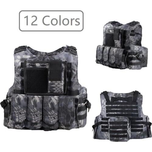 Tactical Vest Men Military Multicam Kryptek Black Gren Tan Hunting Vest Field Battle Airsoft Molle Waistcoat Combat Assault Vest