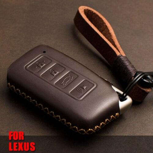 1PCS Genuine Leather Car Key Case Key Cover Protect Bag for Lexus NX200 ES200 250 RX200t case Key shell ES RS GS IS LX NX Series