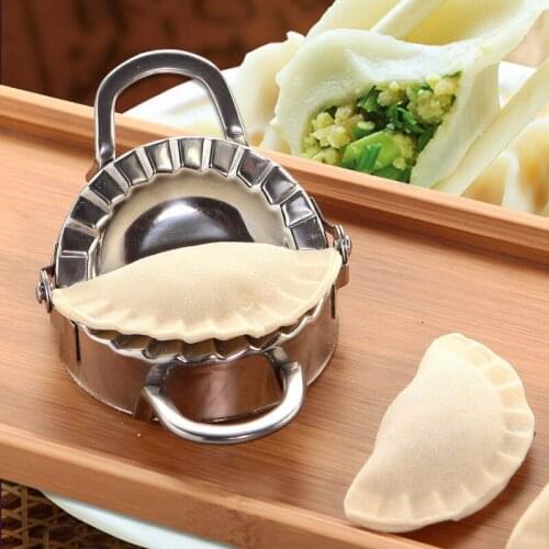 1pcs/set Stainless Steel Dumpling Mould Lazy Must-Ravioli Making Mold Mould Baking Accessories Home Kitchen Dumpling Maker