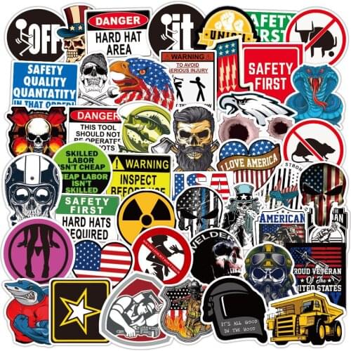 10/30/50PCS Classic LOGO Skateboard Graffiti Laptop Guitar Motorcycle Luggage Skateboard Bike Waterproof Sticker Wholesale
