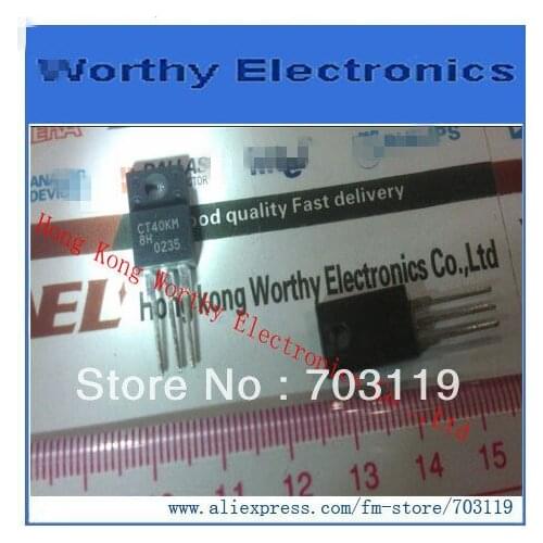 10pcs/lot CT40KM-8H CT40KM 8H CT40KM-8 CT40KM TO-220F