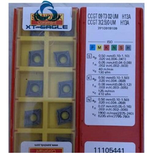 CCGT09T302-UM H13A Free shipping! 100% Original brand CNC blade