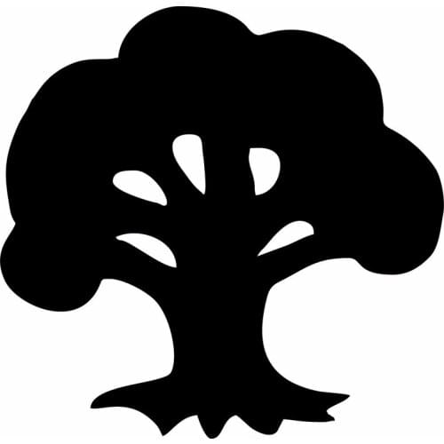 Oak Tree Pine Wood Auto JDM Vinyl Decal Die Cut Sticker Graphic Car Window Truck Bumper Cars Styling Laptop Kid Room Wall Decor