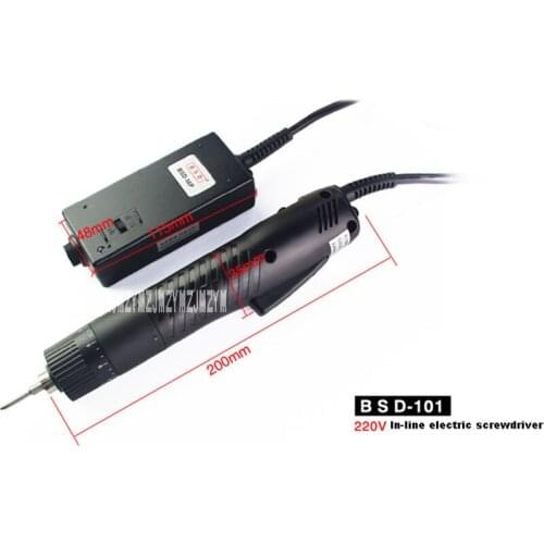 New Arrival BSD-101 Electric Batch Electric Screw Driver Straight Type Electric Screwdriver with Power Supply 36W 1100r/min 220V