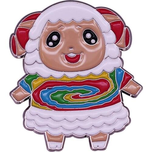 Classic Game Animal Islander Dom Brooch Pins Enamel Metal Badges Lapel Pin Brooches Jackets Fashion Jewelry Accessories