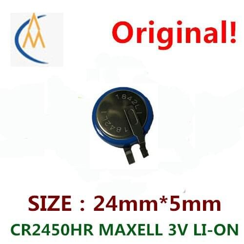 MAXELL CR2450HR 3 v lithium battery car keys remote control buttons to add foot welding equipment memory cell