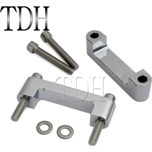 Motorcycle Chrome 23" 26" Front Fender Spacer Bracket For Harley Electra Road King Street Glide 1996-2013