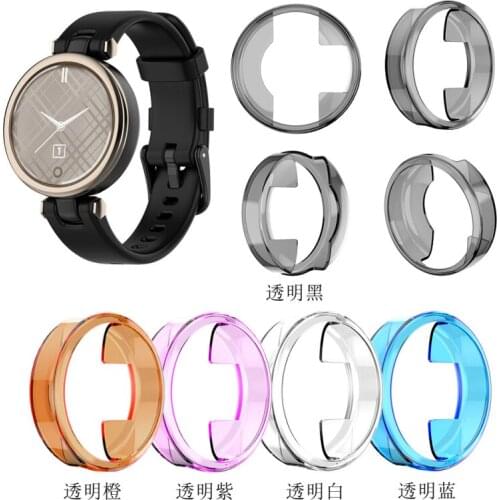 Soft TPU Protective Case For Garmin Lily Smartwatch Screen Protector Replacement Shell Watch Frame Protection Cover Case