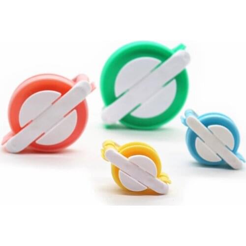 4 Size Pom pom Maker Manual Weaver Needle Knitting Crafts Bobble DIY Tool Kit UK