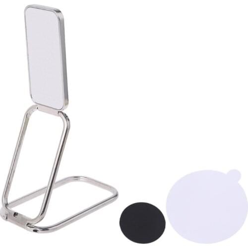 T3LB Magnetic Mobile Holder Desk Stand for Phones Double-Ring Foldable Phone Stand Desk Bracket for ipad Tablet Desktop