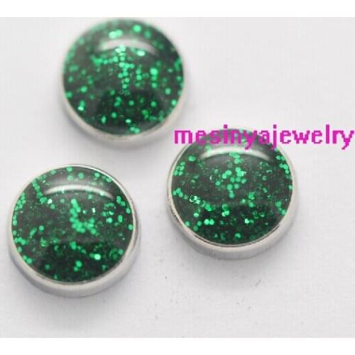 10pcs 6.3mm bling floating charms for glass locket Min amount $15 per order mixed items, FC-783 not include pendant