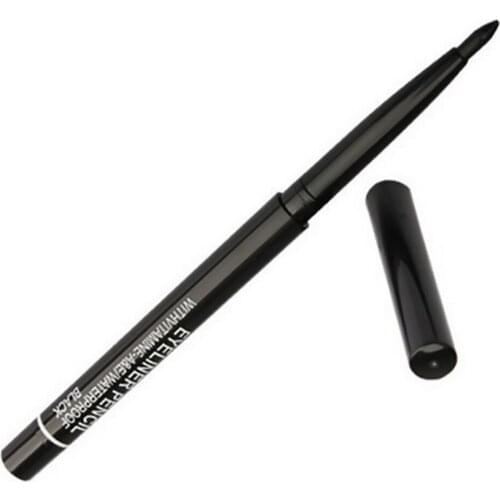 Black Eyeliner Pencil Lasting Waterproof Pen Liquid Eye Liner Smooth Not-blooming with Nylon Head Korean Cosmetics Makeup T1209