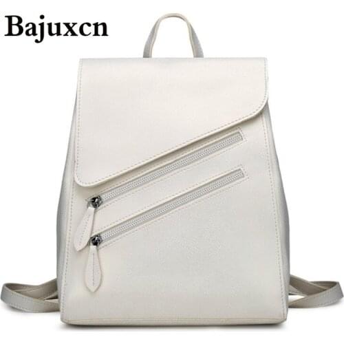 PU Leather Fashion Women Backpack High Quality Female Backpack beige Multifunctional Back Pack Shoulder Bag for Women 2020 NEW