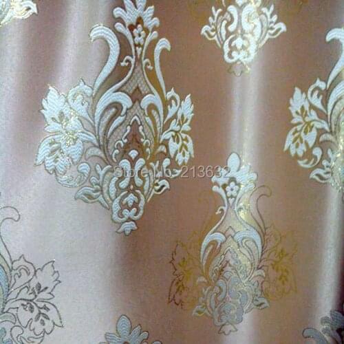 New European Free shipping Hotels curtain lace Drapes wholesale window cover embroidery Curtain For living room hotel processing