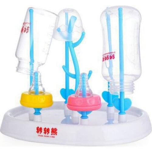Baby Bottle Drying Rack Nipple Drying Rack Drain Rack Baby Drinking Cups To Dry Dust-proof Dry Rack