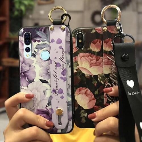 Flower Waterproof Phone Case For UMIDIGI A5 PRO Silicone Anti-knock Durable Shockproof Kickstand