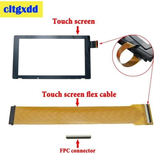Touch Screen Replacement Part For Nintend Switch NS Game Host Console LCD Touch Screen FPC Connector Flex Cable